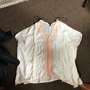 Forever 21 Short-Sleeved Flowy Shirt